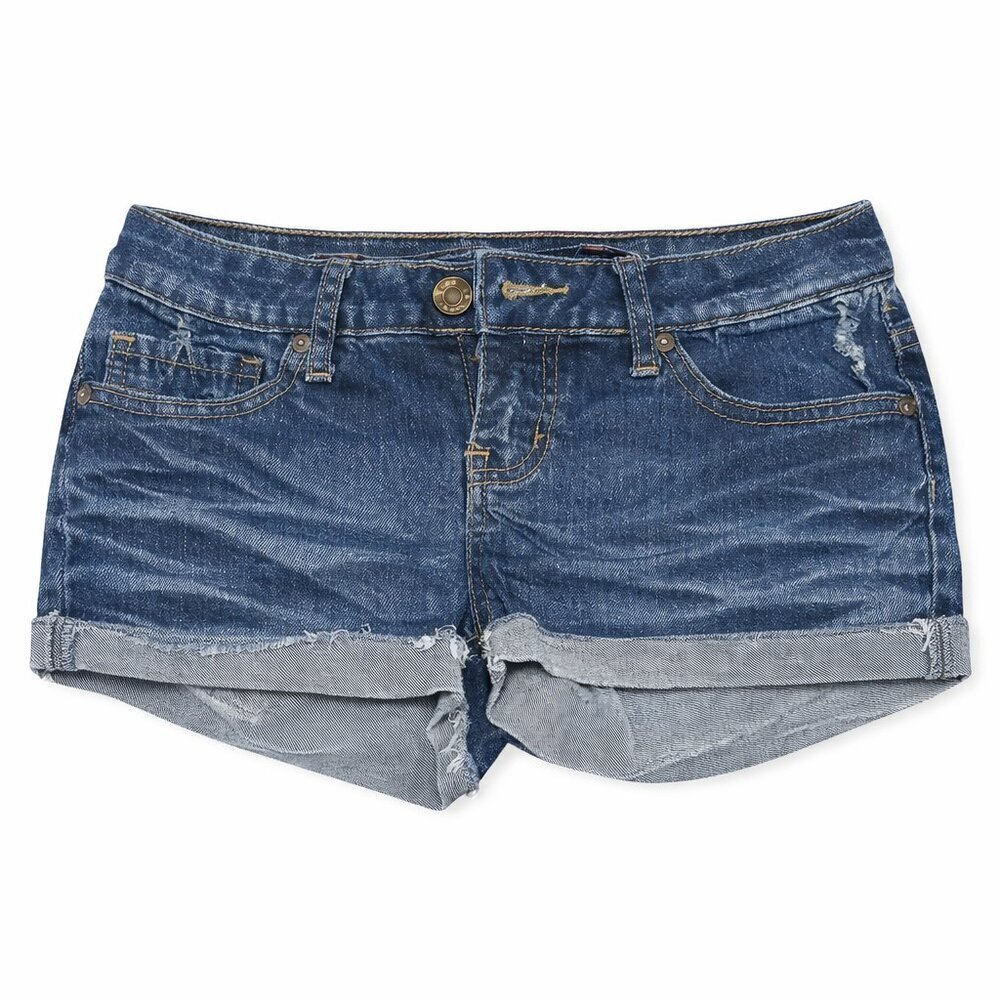 ZCO Jeans Distressed Cuffed Denim Shorts Size 3